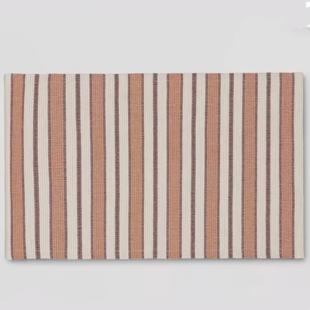 Threshold NWT Harvest Stripe Cotton Kitchen Rug 20